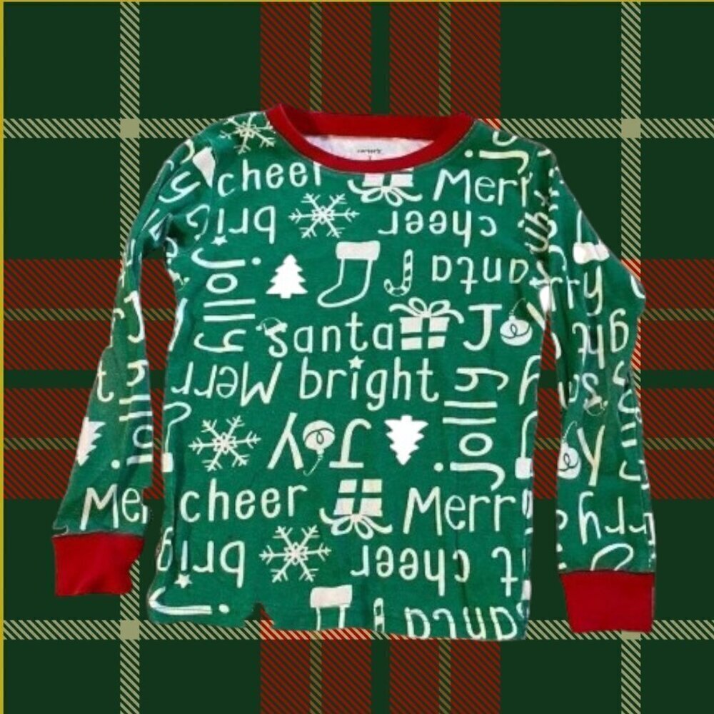 Carter’s Christmas Cotton Pajama Top